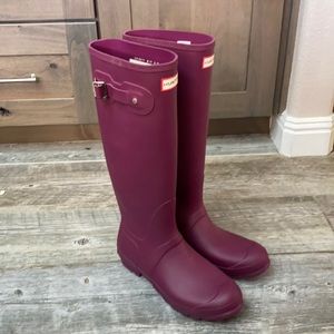 Hunter Original Tall Rain Boots 9